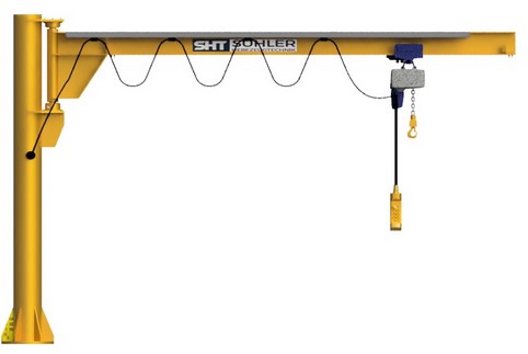 Säulenschwenkkran SHT Schwenkkrane Säulenkran- Krantechnik